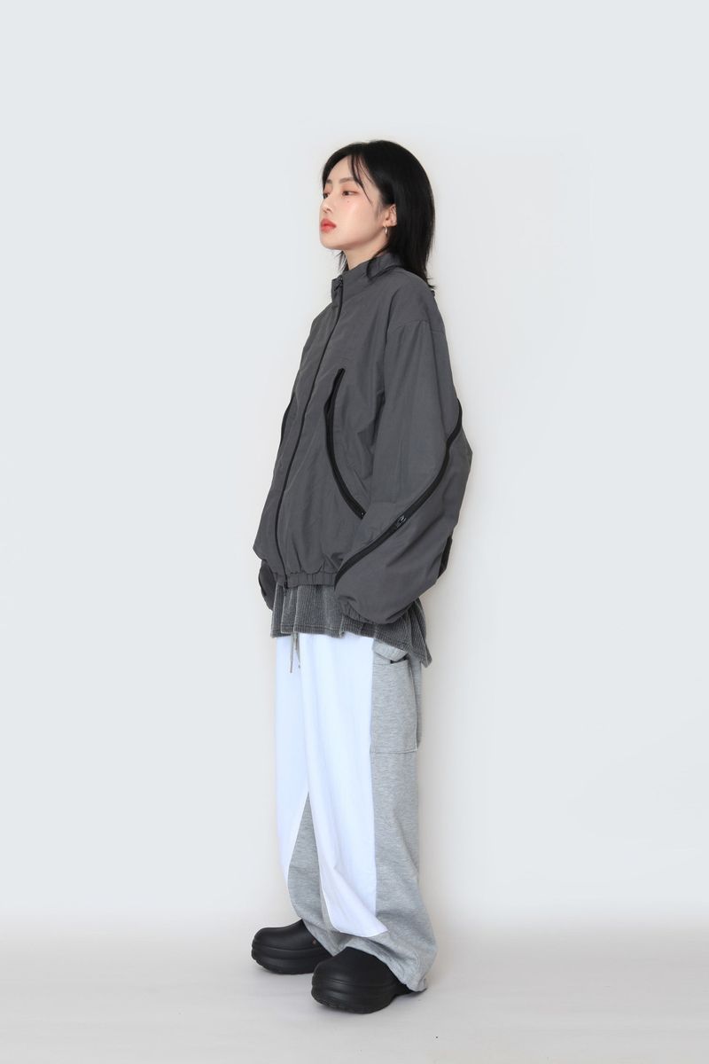 Double Nee Mix Sweatpants