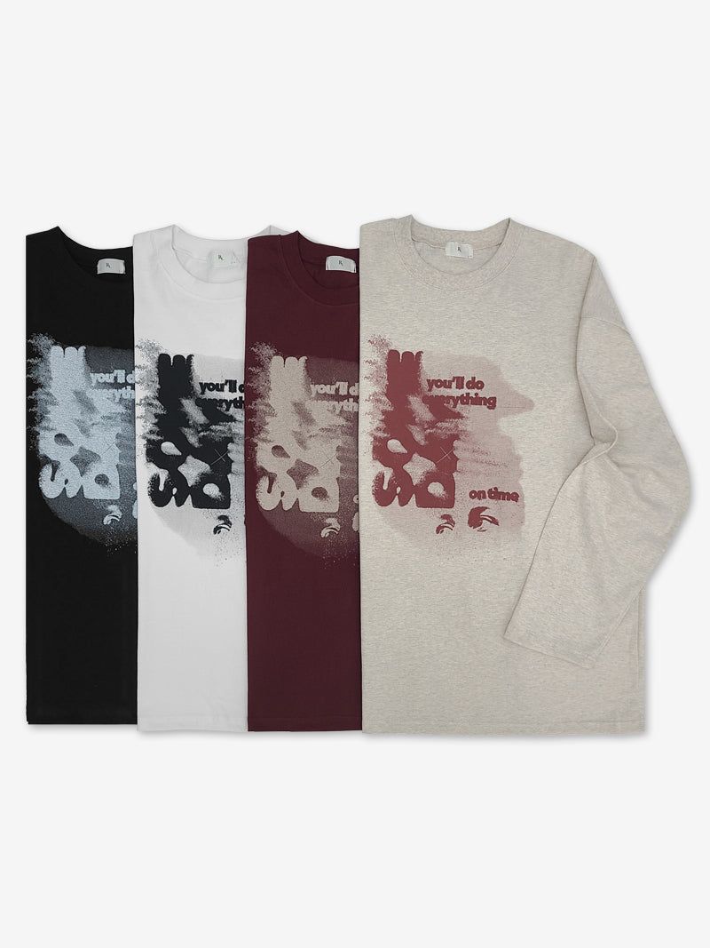 Time Printing Long Sleeve