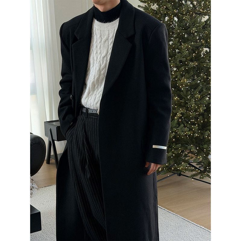 [HANDMADE] Hidden max wool coat(3color)
