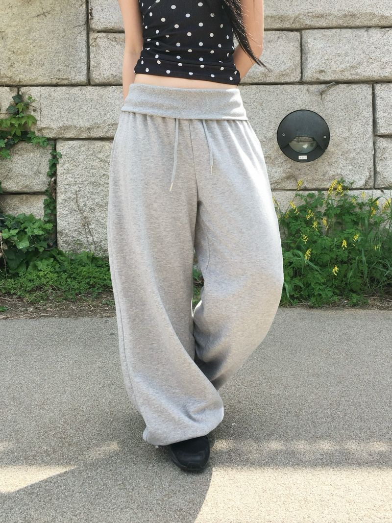 RITCORE（リットコア）の「Hize Folding Wide Sweat Banding Pants (4c)（Pants）」