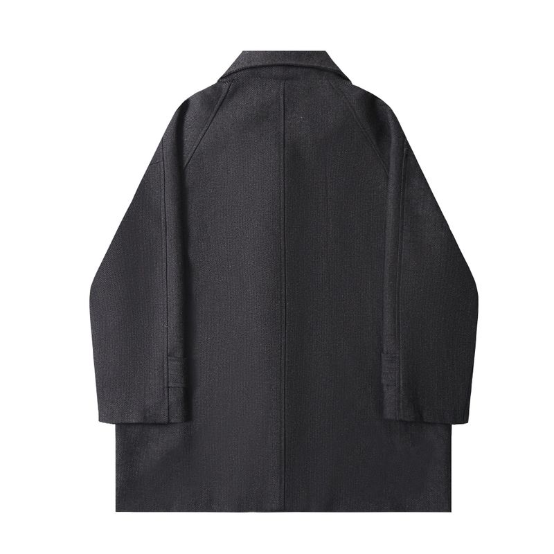 Herringbone Toggle Collar Coat