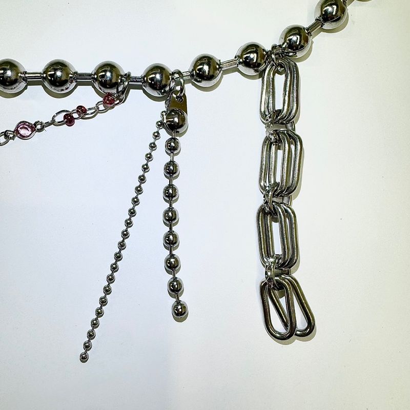 Overdose Pink bag chain