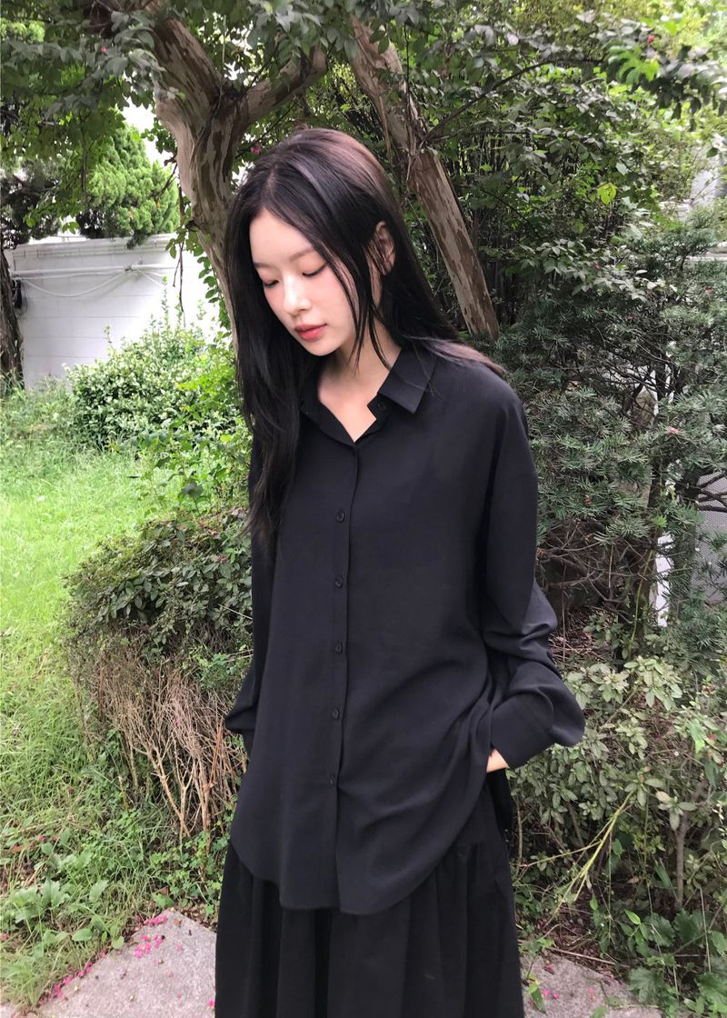 SHEER RELAXED SHIRT