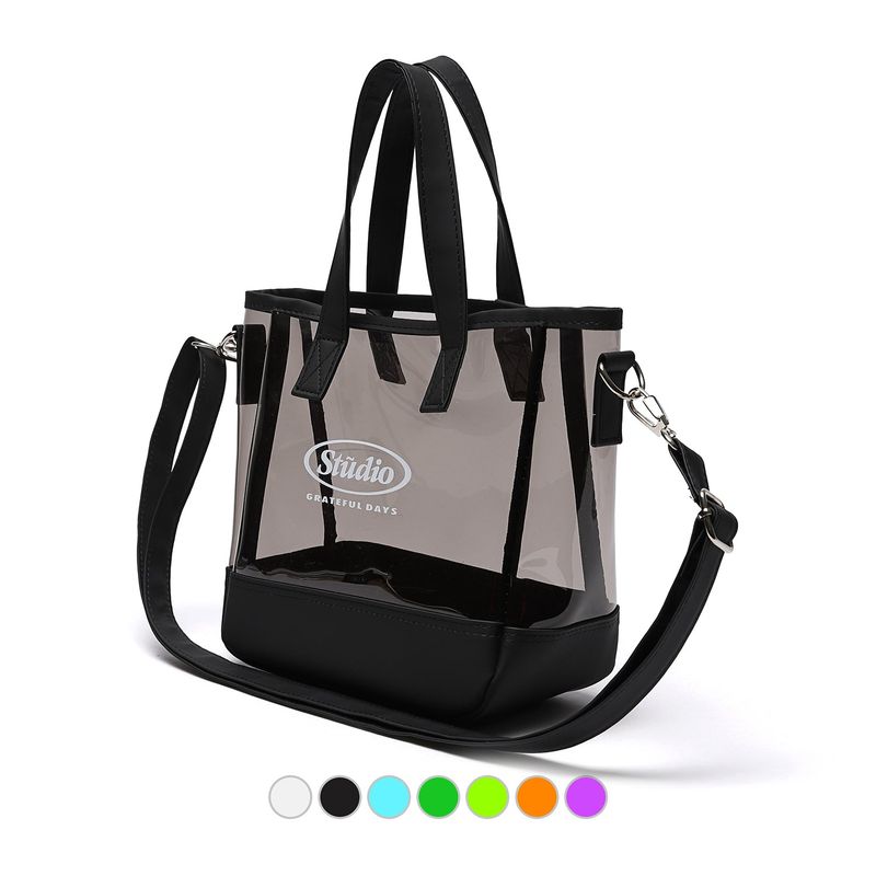 ODDSTUDIO（オッドスタジオ）の「ODDSTUDIO X UNION OBJET PVC CIRCLE LOGO MINI CROSS BAG - 7COLOR（Bags）」