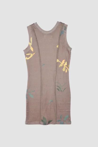 LEAF KNIT DRESS