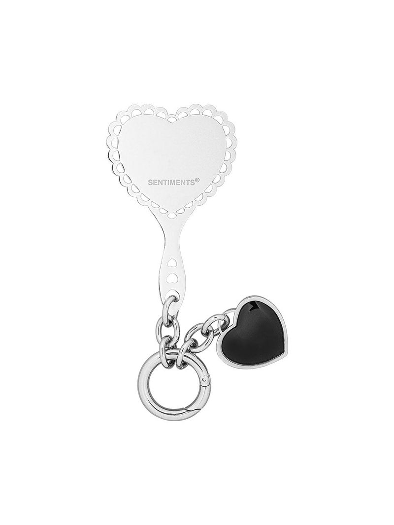 SENTIMENTS（サンティマン）の「NO.607 [SILVER] MINI HEART MIRROR KEY RING（Toys/Key Holders）」