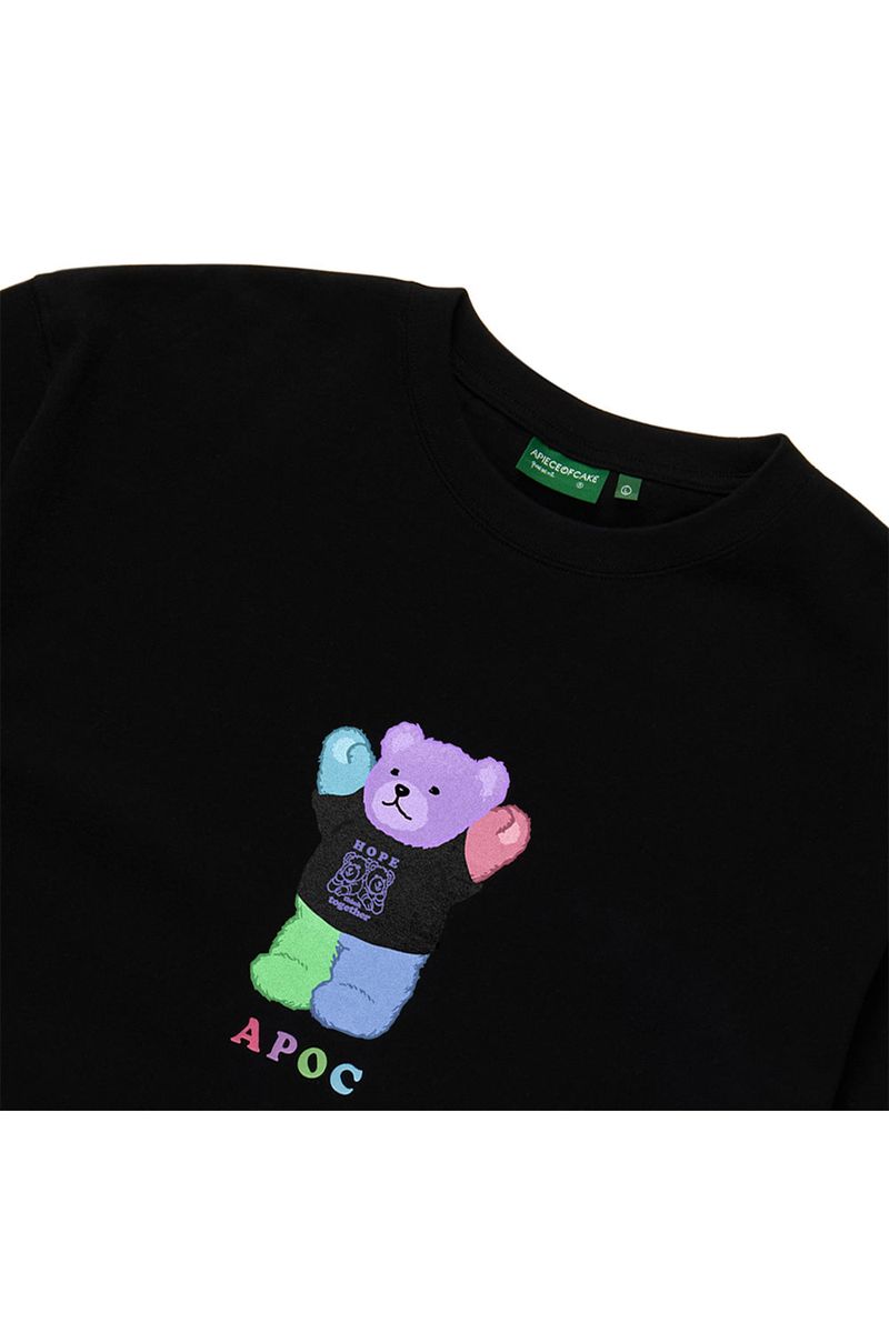 HTT Signature Bear Tee_Black
