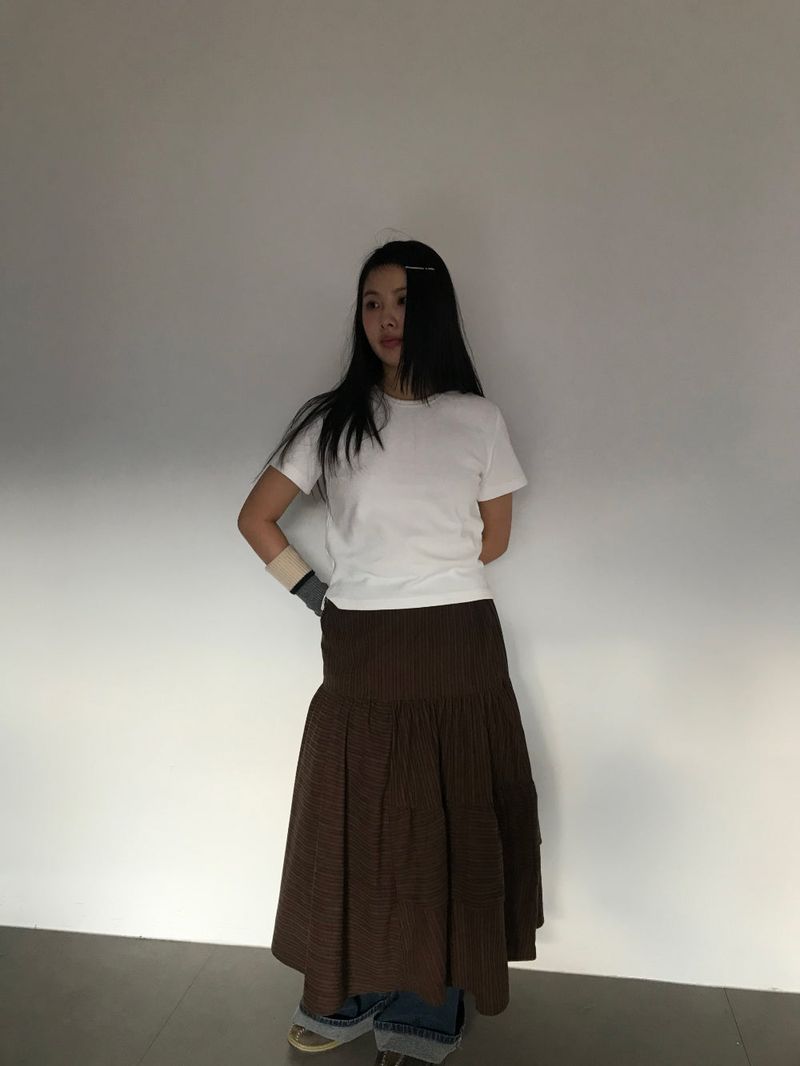 [MD Pick]Lunatic Unbalanced Skirt