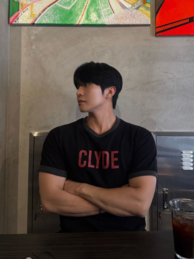 CLYDE muscle ringer short sleeve