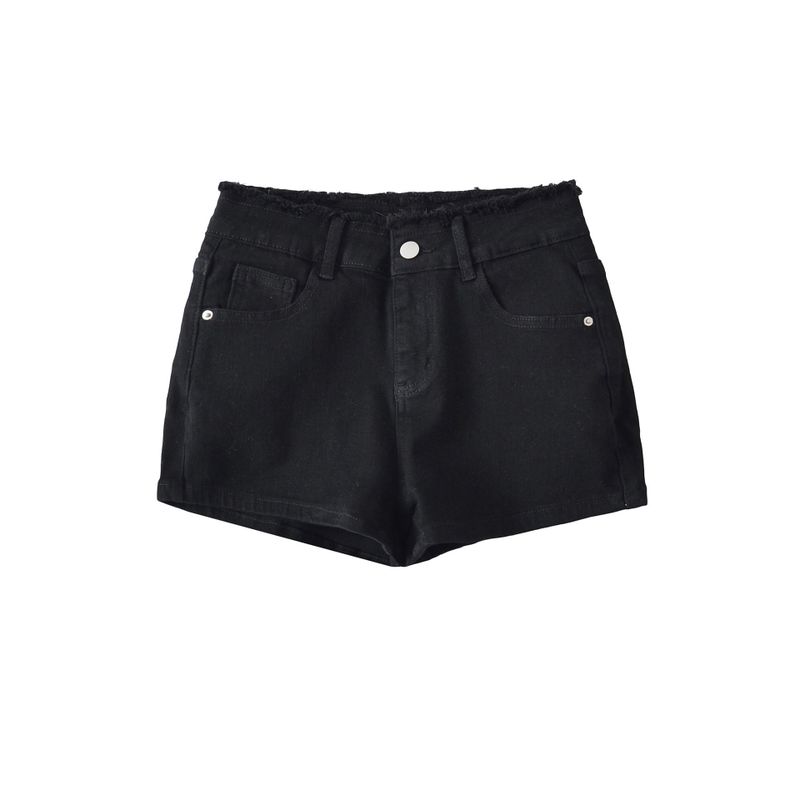 Lena Ribbon Denim Shorts