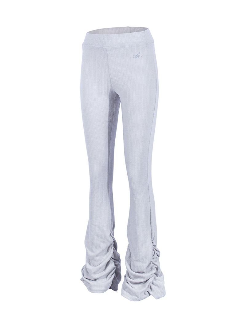 ANOTHERA(アナザーエー)の「WARM BOOTSCUT SHIRRING PANTS_Ice Gray(Pants)」