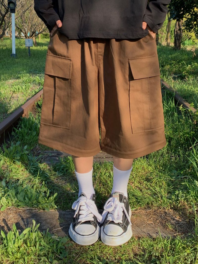 Convertible Wide Cotton Pants (5 Colors)