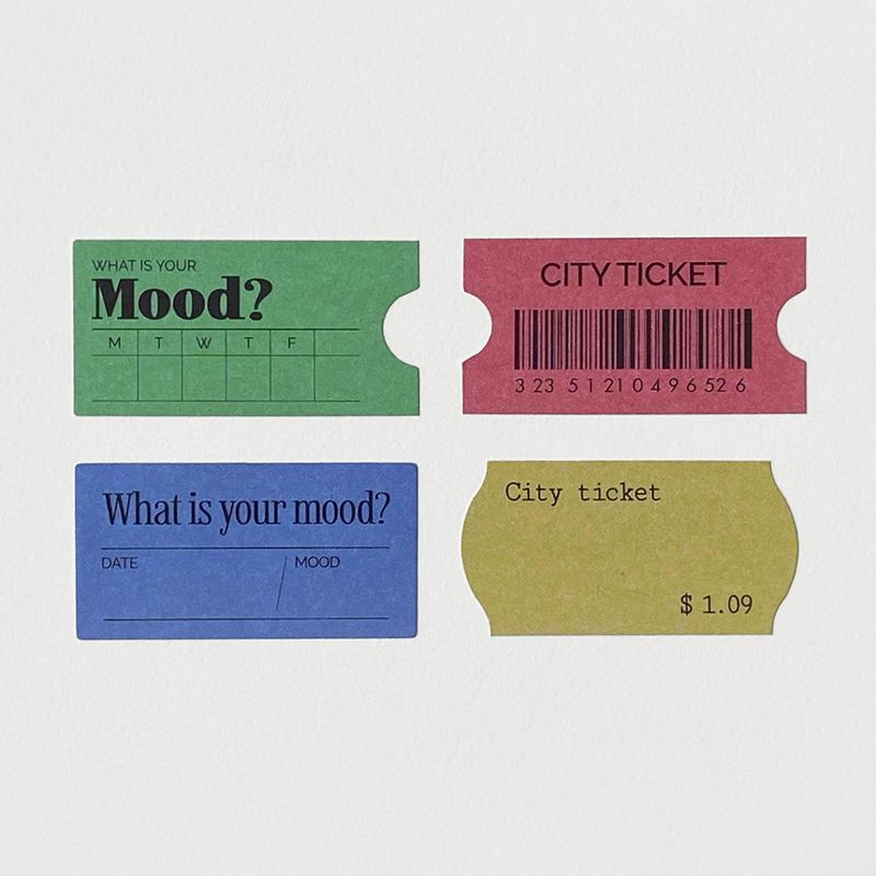 oab mood pack2 / scrap sticker set