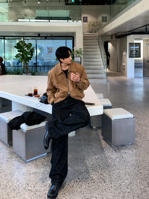  Liger Two-Way Suede Bluxon Jacket