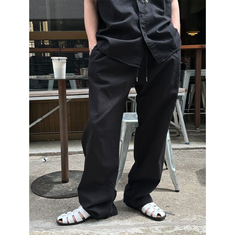 LAURANT（ロラン）の「[SET UP가능]ウォッシュドコットンバンディングパンツ(6color)（パンツ）」