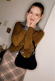 LOTSYOU（ロッツユー）の「Romi Shoulder Bag Black（Bags）」