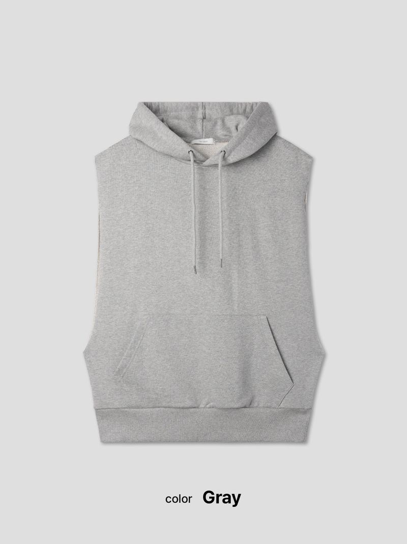 Hooded Sweat Vest 3C