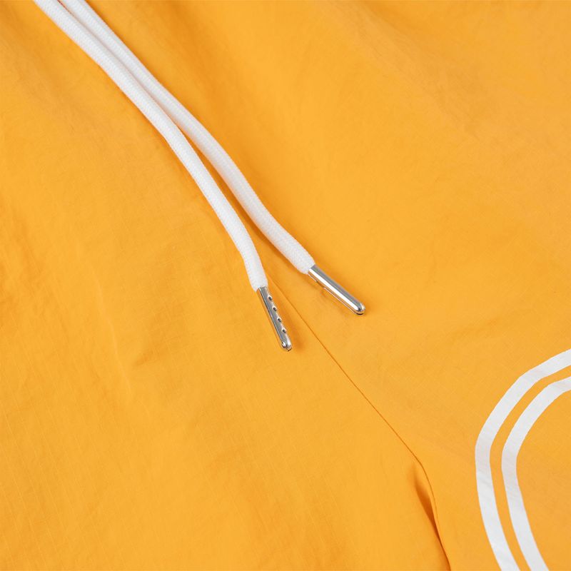 Script Logo Nylon Shorts - Yellow