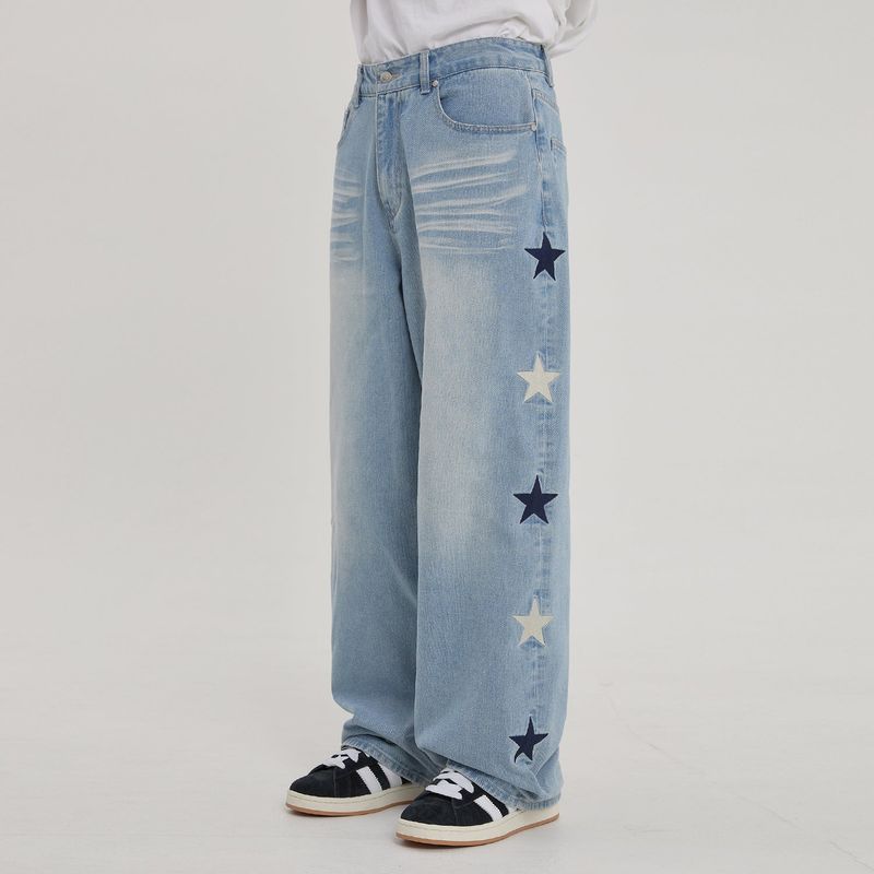 WaiKei(ワイケイ)の「Star Denim Pants(Pants)」