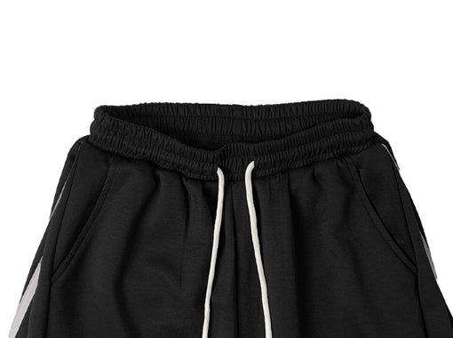 Burin Cut Track Bermuda Training Pants