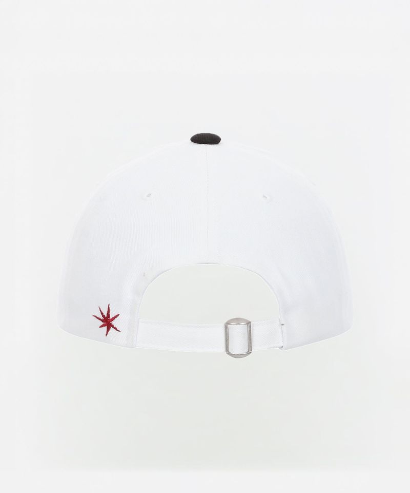 スパーク アップリケ ボールキャップ[WHITE]