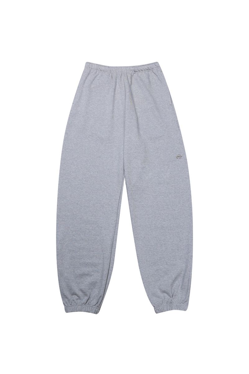 WIDE ZIP SWEATPANTS_GRAY