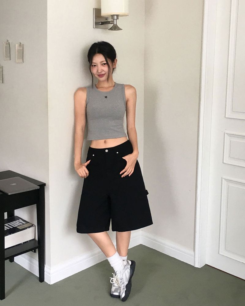 [MADE/XS-XL] five-pocket bermuda pants