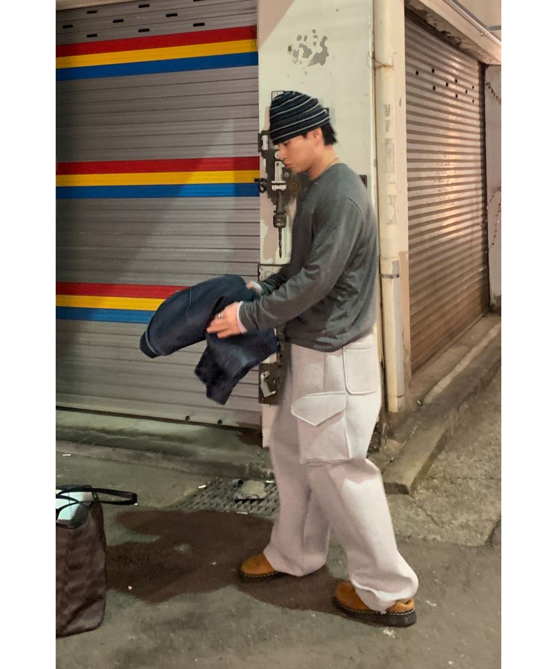 Tantan Neo Sweat Cargo Pants