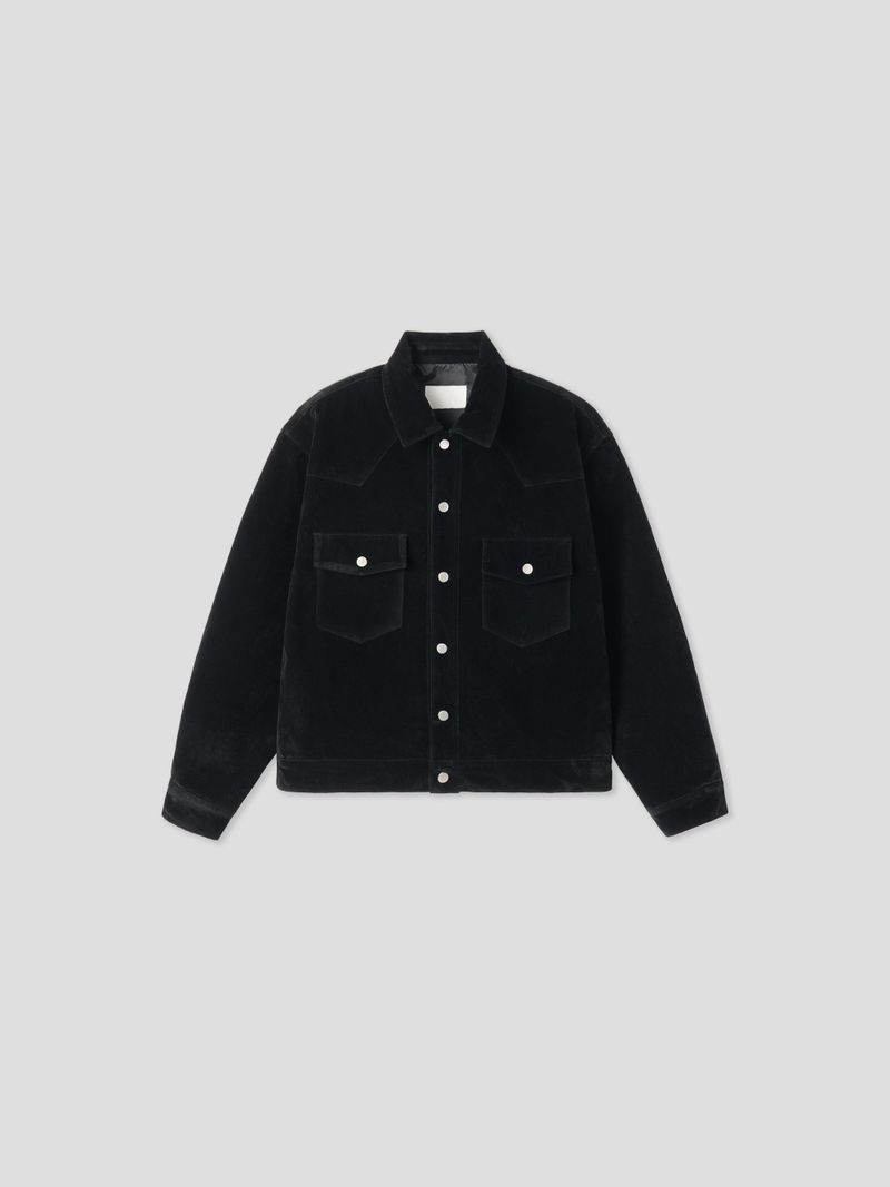 Tony western cropped suede jacket