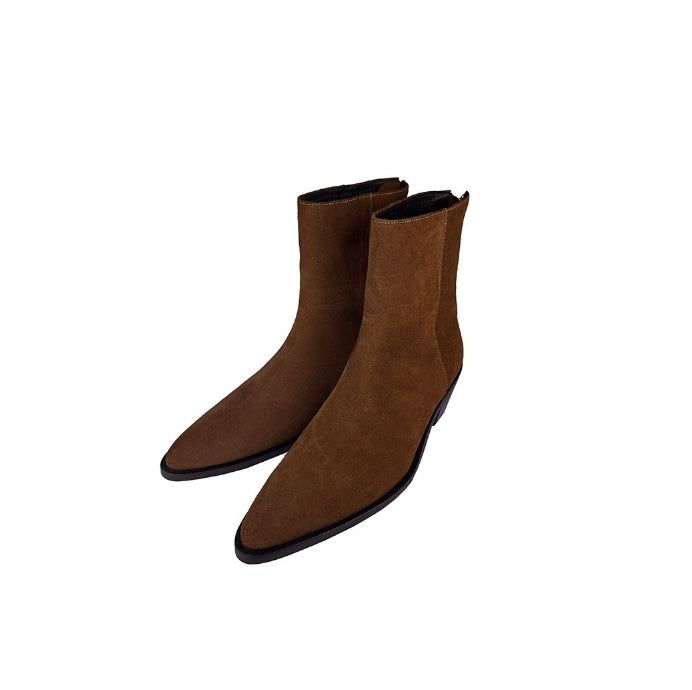 [Handmade] Rope suede boots