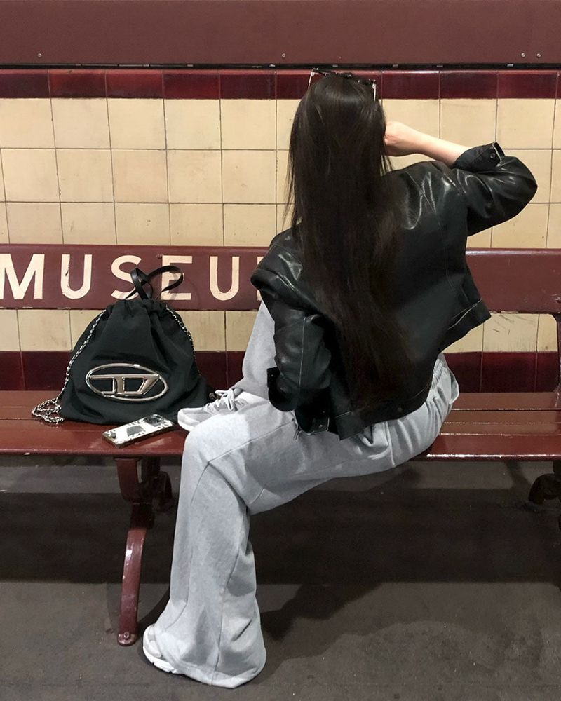 [BELLIDE MADE] Side Folding Wide Training Pants