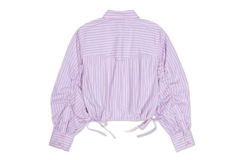 SHIRRING BALLOON SHIRT