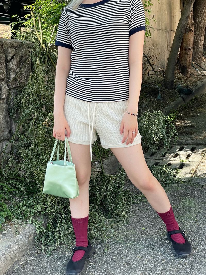 Highteen knit shorts