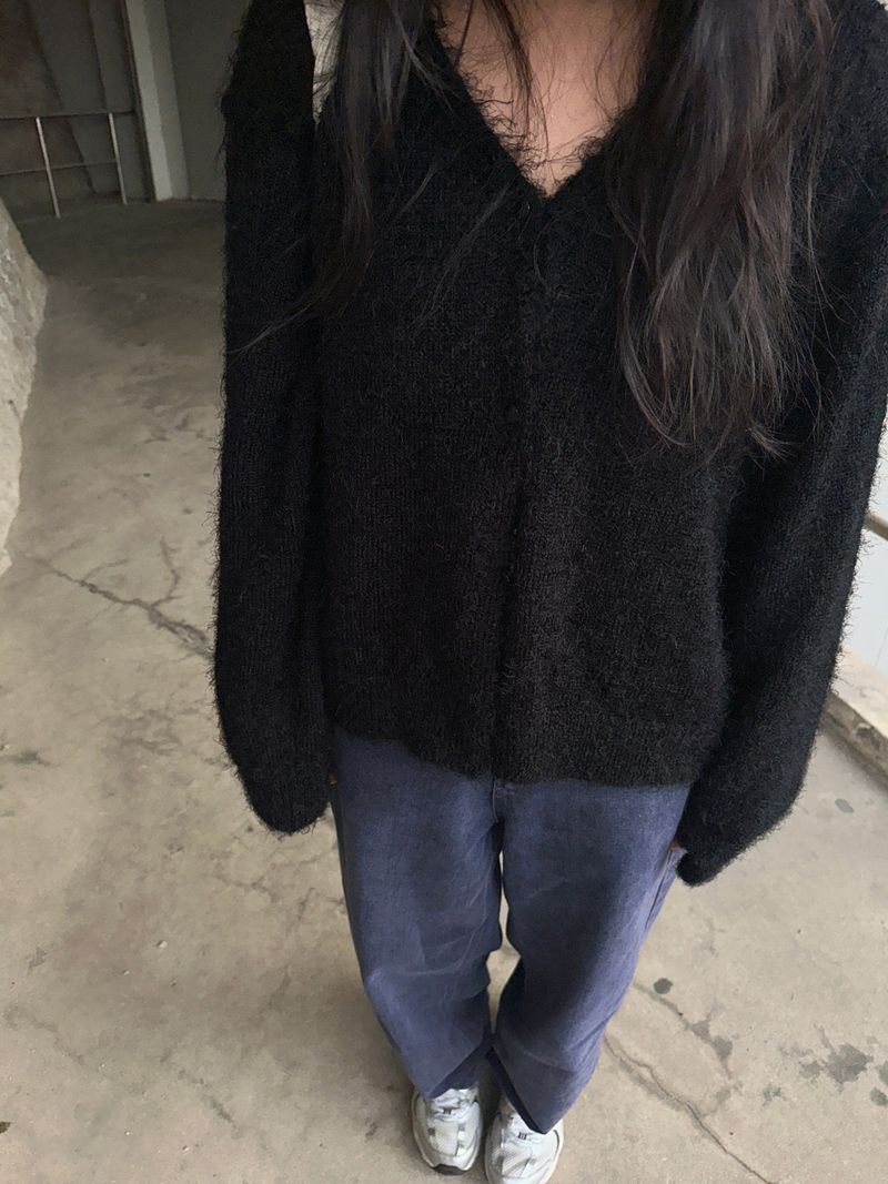Fairy fur cardigan