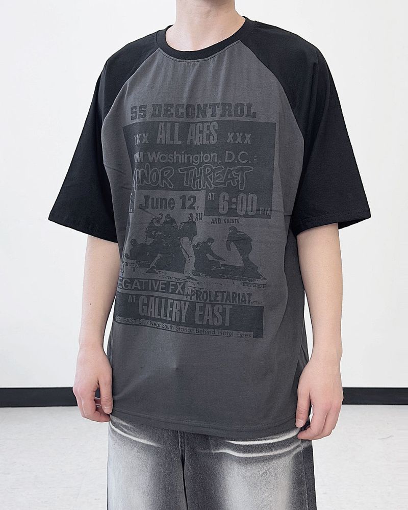 Control Raglan T-Shirts 3C