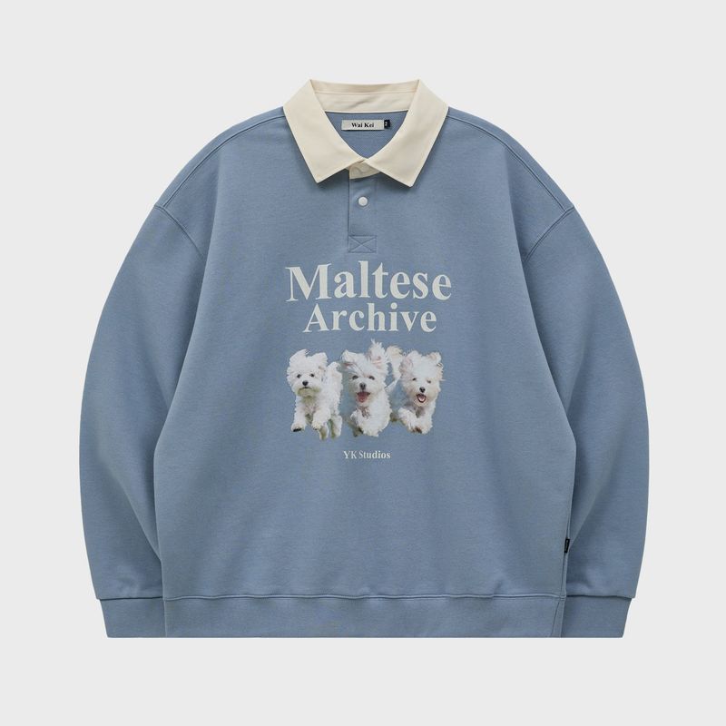 Maltese Archive Collar Sweatshirt