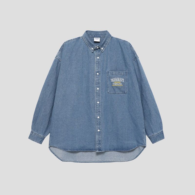 PARAGRAPH（パラグラフ）の「OVERSIZED PARAGRAPH DENIM SHIRT（Tops）」