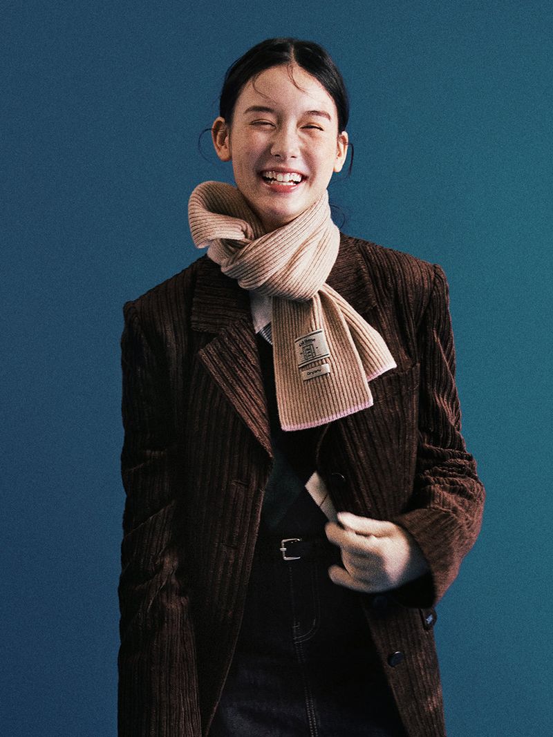 Two-tone Melange Muffler