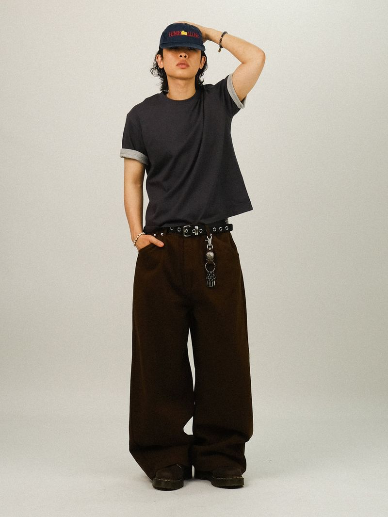 HA Roll-up Layered Muscle Fit 1/2 T