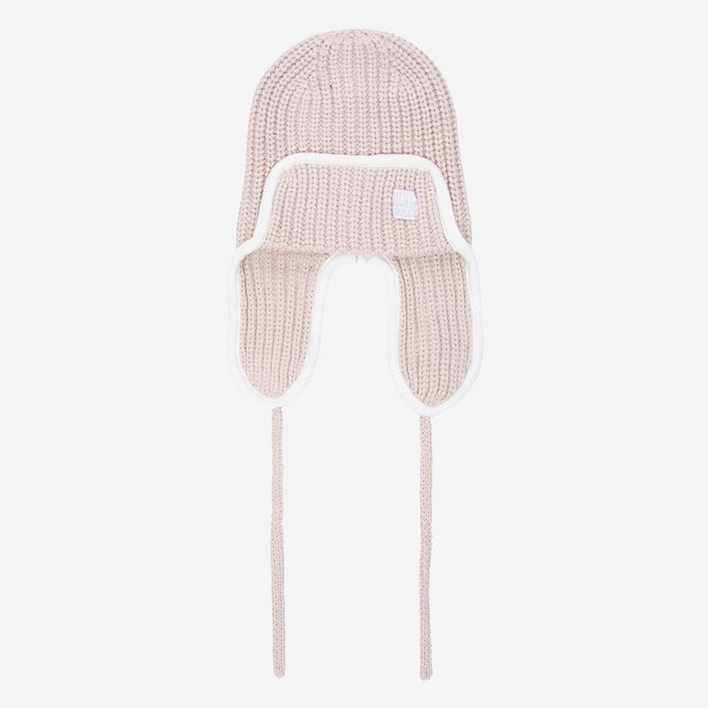 Edge Ear Flap Beanie (Indi Pink)