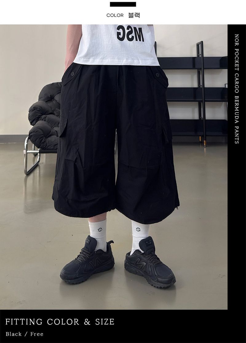 Nor Pocket Cargo Bermuda Pants
