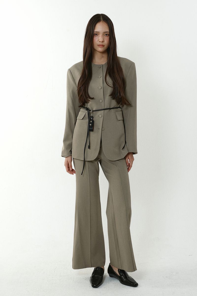 LE LINE JACKET_BEIGE