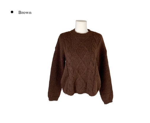 Labo Cable Round Knit