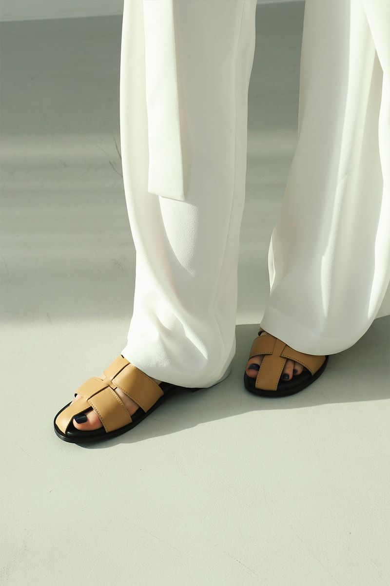 OLA FLAT SANDALS_3COLORS