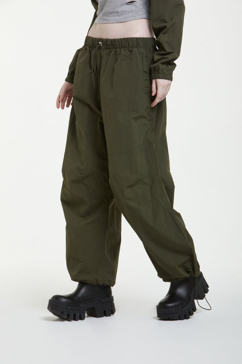 LOG WIDE PANTS