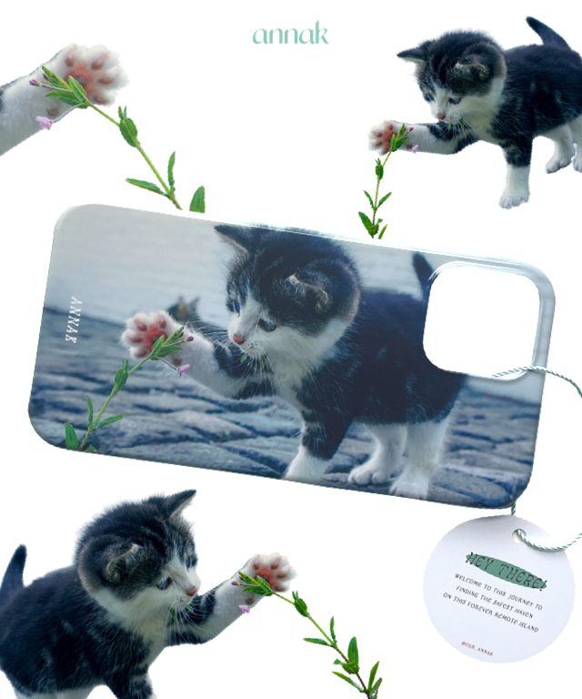 Annak（アンナック）の「[playful baby kitten hard case]（Smartphone Accessories）」