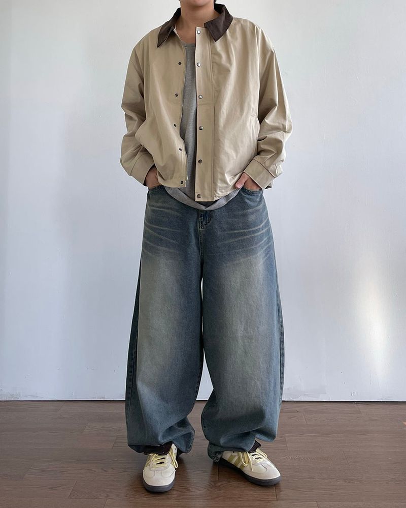 Rail Collar Work Jacket