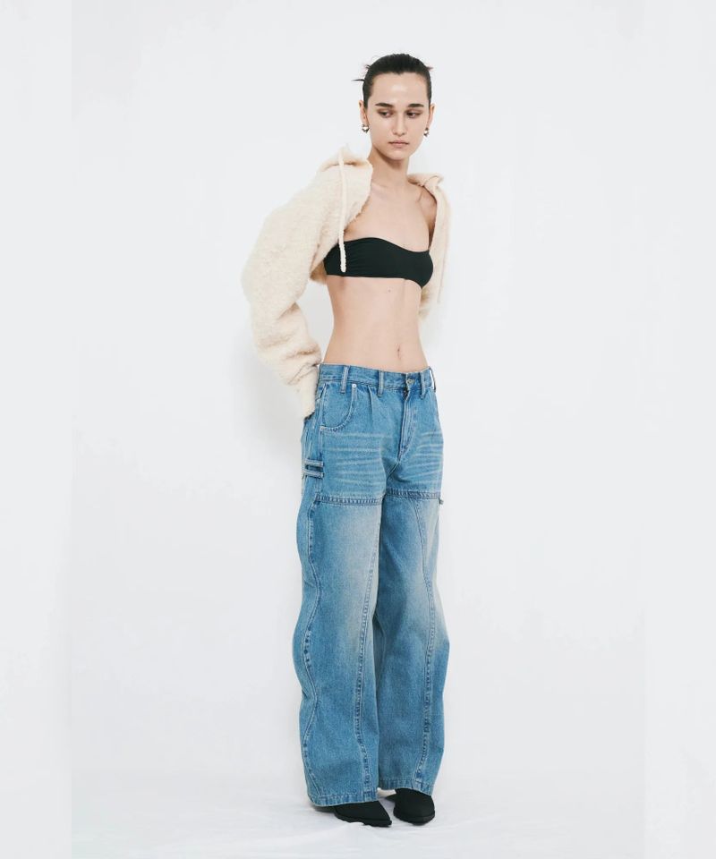 MUFFLER KNIT CARDIGAN