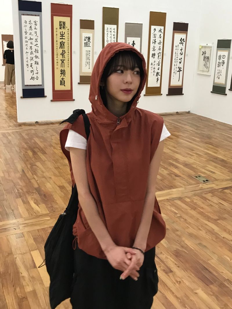 Arco iris（アルコイリス）の「トラックアノラックベスト（トップス）」