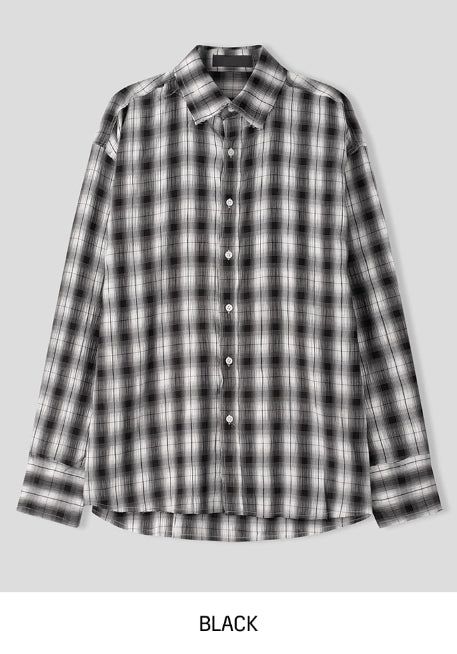 High Wrinkle Decky Check Shirt